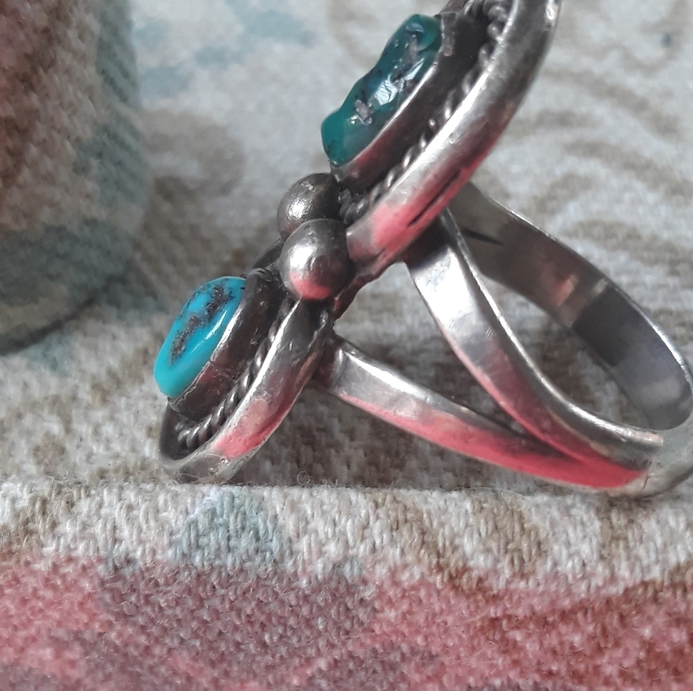 Native Americano Sterling Silver Ring - image 8